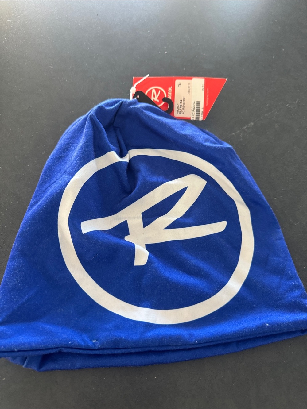 Rossignol Kids Royal Blue Beanie with White Logo